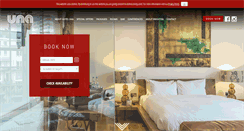 Desktop Screenshot of hotel-una.co.uk